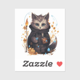 Conjunto de Adesivos de Gatos Perfeito para Presen