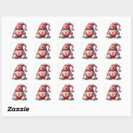 Conjunto de Adesivos de Gnomos do Amor