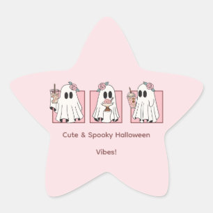 Conjunto de Adesivos Kawaii de Halloween – Diversã