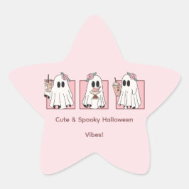 Conjunto de adesivos Kawaii Halloween – Diversão F
