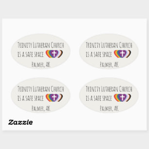 Conjunto de adesivos Trinity Safe Space