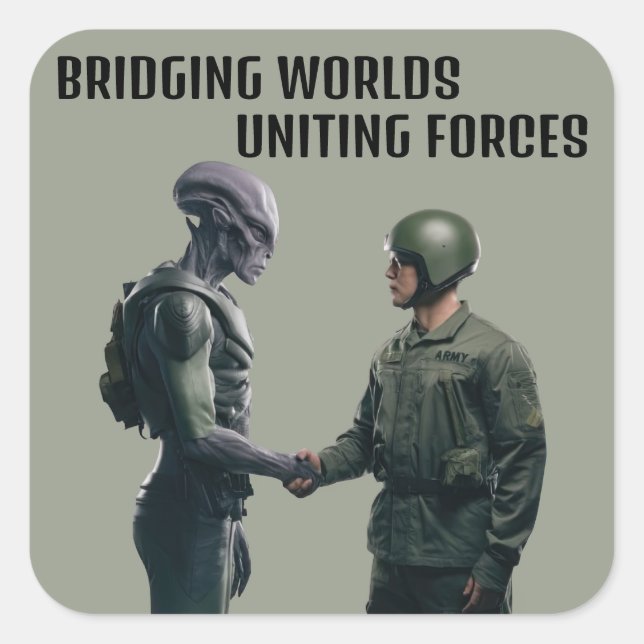 Conjunto de alienígenas e adesivos Soldier (Frente)