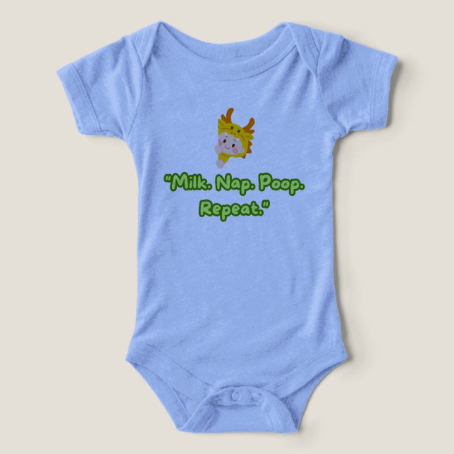 Conjunto de Bebê Fofo (Design frontal)