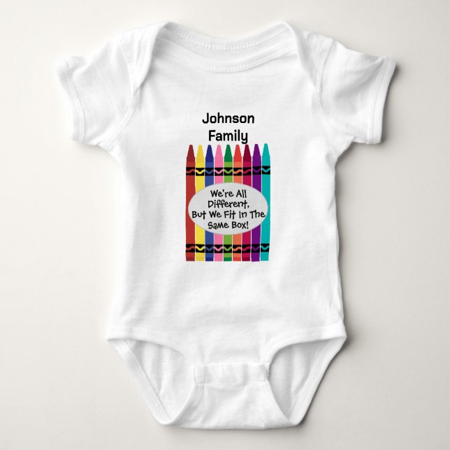 Conjunto de Body de Bebê Camiseta de Reunião de Fa (Frente)