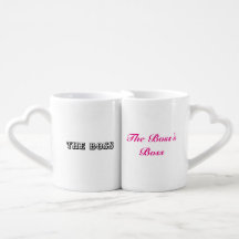 Estilo engraçado do homem & da mulher do chefe e