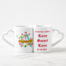 Lovebird Lovers Mugs