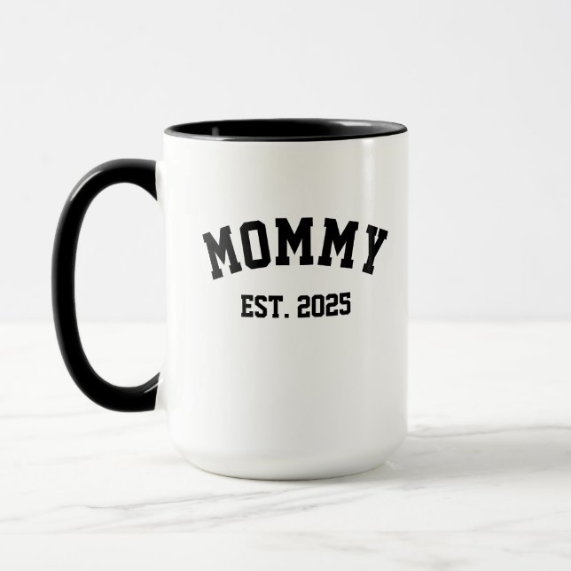 Conjunto de Canecas para Mãe e Pai de Primeira Via (Esquerda)