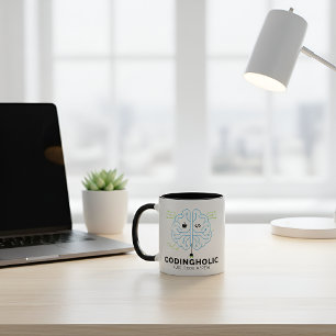 Conjunto de Canecas Tech Brain Coding Combo