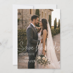Conjunto de Cartão de Save the Date de Foto de Lír