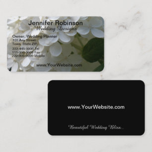 Conjunto de Cartões de Negócios de Casamento com H