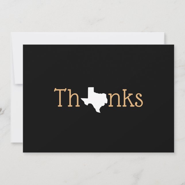 Conjunto de Cartões de Saudação em Branco Texas Th (Frente)