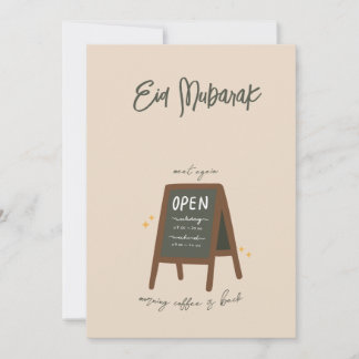 Conjunto de Cartões Eid, Cartão Divertido Eid, Car