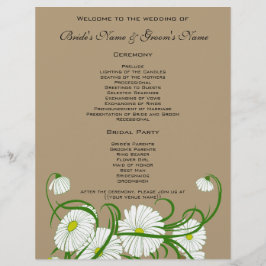 Conjunto de casamento de flores de margarida Gerbe