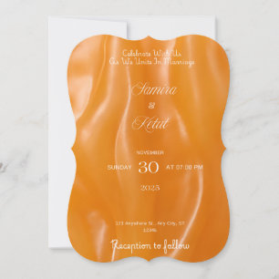 Conjunto de Convite de Casamento com Arco de Caram