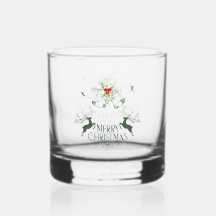 Conjunto de Copos de Uísque de Férias – Barware Al