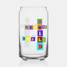 Conjunto de Copos para Bebidas BUILD BEAUTY DAILY