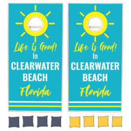 Conjunto de Cornhole de Beach Clearwater