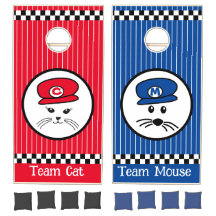 Conjunto de Cornhole de Corrida Personalizável