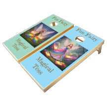 Conjunto de Cornhole para Lançamento de Noiva Fada