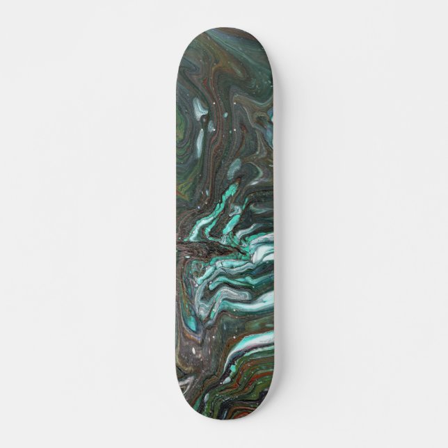 Conjunto de Embalagem 1 Deck de Skate Abstrato Som (Frente)