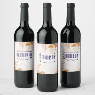 Conjunto de etiquetas de comida e bebidas