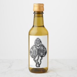 Conjunto de etiquetas de comida e bebidas