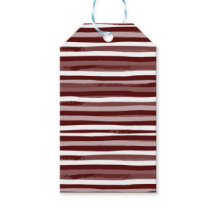 Conjunto de Etiquetas de Parabéns Maroon e Branco