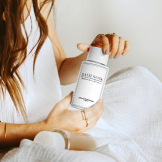 Conjunto de Etiquetas de Soquete de Banho Minimalí