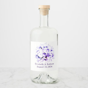 Conjunto de Etiquetas para Comida e Bebida Violeta