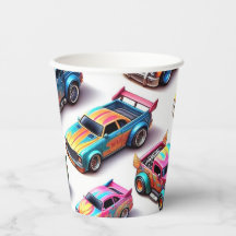 Conjunto de Festas de aniversário do Carro Neon To