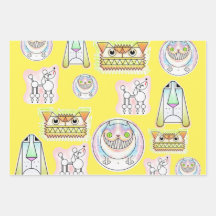 Conjunto de Folhas de Papel de Moldagem de Catos K
