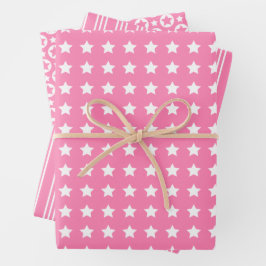 Conjunto de Folhas de Papel de Moldagem de Estrela