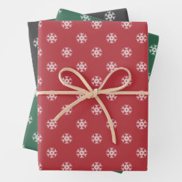 Conjunto de Folhas de Papel de Quebra de Neve Eleg