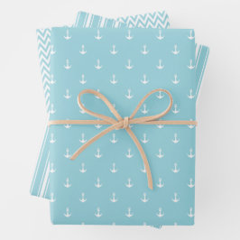 Conjunto de Folhas de Papel para Moldagem Marinha