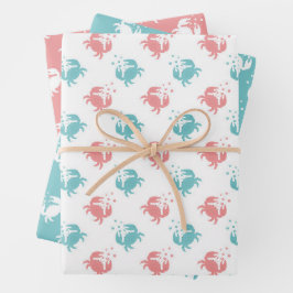 Conjunto de Folhas Planas de Papel de Embalagem de