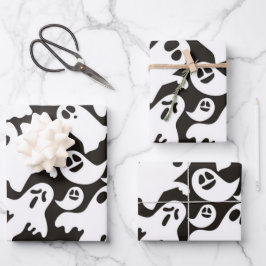 Conjunto de Folhas Planas de Papel de Embalagem de