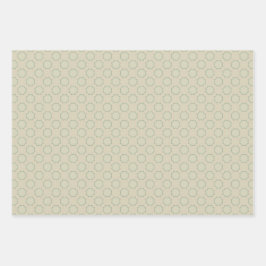 Conjunto de Folhas Planas de Papel de Embalagem po