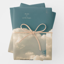 Conjunto de Folhas Planas de Papel de Encapsulamen