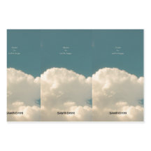 Conjunto de Folhas Planas de Papel de Encapsulamen