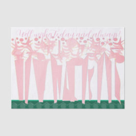 Conjunto de folhas planas de papel de enrolamento