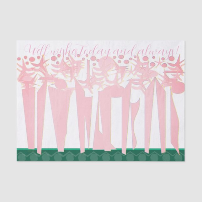 Conjunto de folhas planas de papel de enrolamento  (Frente )