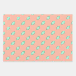 Conjunto de Folhas Planas de Papel de Enrolamento 