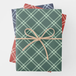 Conjunto de folhas planas de papel para enrolament