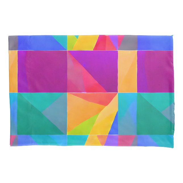 Conjunto de fronhas Chromatic Dreams (Frente-Esquerda)