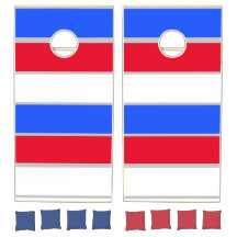 Conjunto de furos personalizados patrióticos