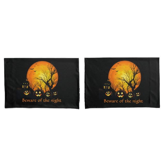Conjunto de Halloween Pillowcase (Frente - conjunto)