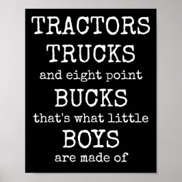 Conjunto de impressão de pôster do que meninos são