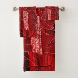 Conjunto de Impressão para Toalhas de Sistema Flor