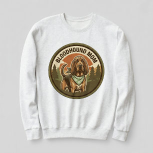 Conjunto de Mãe do Bloodhound Camiseta Mãe do Cão