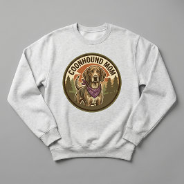 Conjunto de Mãe do Coonhound Camiseta Mãe de Cacho